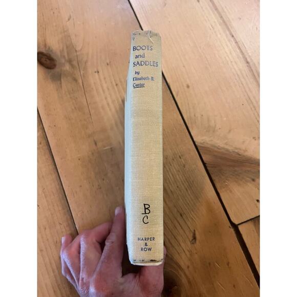VTG Boots & Saddles or life in dakota by Elizabeth Custer. H/C Dust Jacket. 1913 - Picture 5 of 9